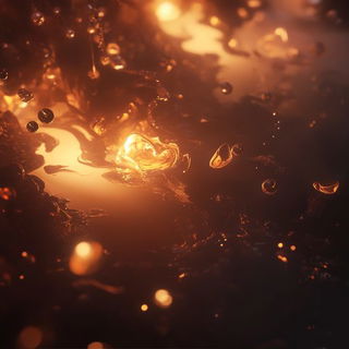 Confetti Terrain style, Midjourney V6.1: abstract 3D render