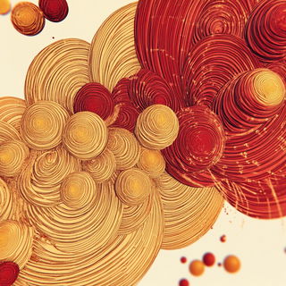 Inkroot Palimpsest style, Midjourney V6.1: abstract 3D render