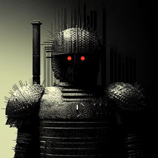 Icebind style, Midjourney V6.1: concept art character design of retropunk steam knight