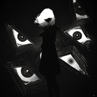 Icebind style, Midjourney V6.1: black-and-white manga comic strip