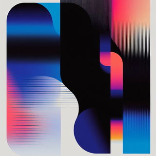 Springbrick Paradox style, Midjourney V6.1: typographic composition with large letters