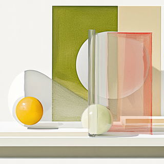 Bifrost Monolithism style, Midjourney V6.1: abstract 3D render