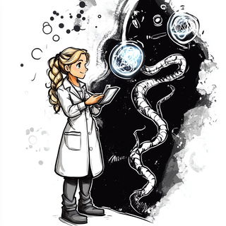 Pastelarchipelago style, Midjourney V6.1: editorial illustration for popular scientific magazine cover