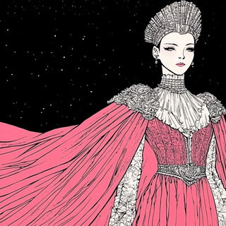 Copystrata style, Midjourney V6.1: haute-couture fashion outfit