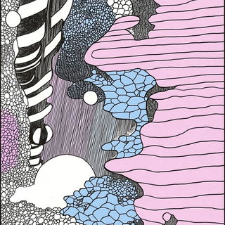 Copystrata style, Midjourney V6.1: creative pattern composition