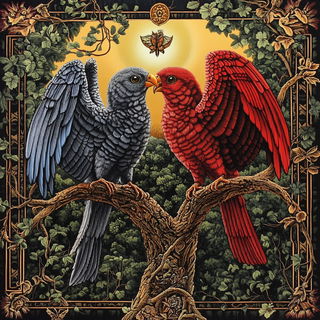 Batikubism style, Midjourney V6.1: traditional folk art