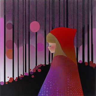 Veyra Copyworks style, Midjourney V6.1: retro fairy-tale illustration