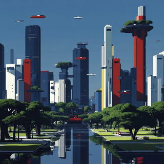 Weathered Fablecut style, Midjourney V6.1: megacity with futuristic bioarchitecture
