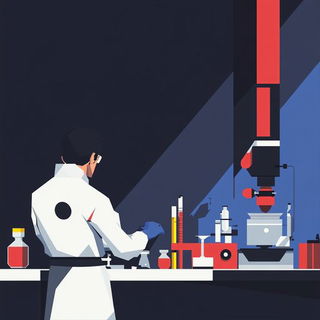 Weathered Fablecut style, Midjourney V6.1: editorial illustration for popular scientific magazine cover