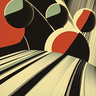 Cliffoburin style, Midjourney V6.1: abstract 3D render