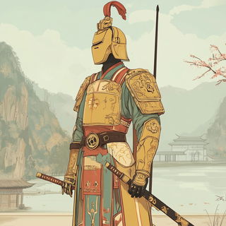 Fossil Bridge Event style, Midjourney V6.1: concept art character design of retropunk steam knight