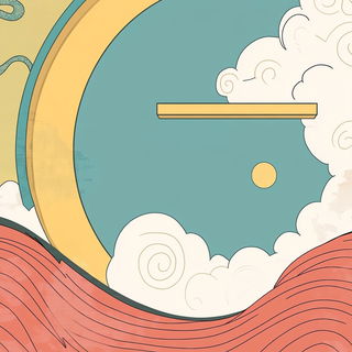 Fossil Bridge Event style, Midjourney V6.1: creative pattern composition