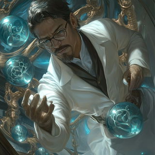 Floating Festival of Eyes style, Midjourney V6.1: editorial illustration for popular scientific magazine cover