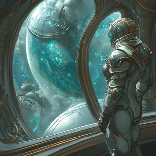 Floating Festival of Eyes style, Midjourney V6.1: cinematic shot from sci-fi movie