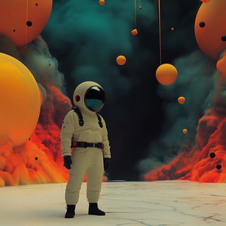Ruincable style, Midjourney V6.1: cinematic shot from sci-fi movie