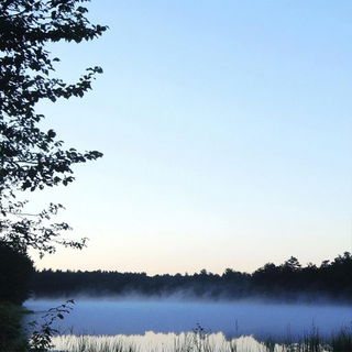 Ocellus Pastoralism style, Midjourney V6.1: realistic landscape photograph of quiet dawn