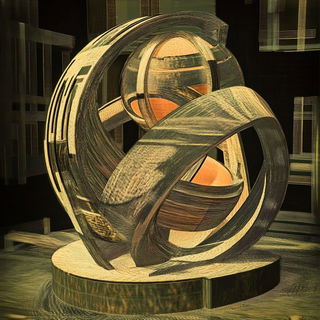 Quetzalcoatl Horizon style, Midjourney V6.1: abstract 3D render