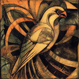 Quetzalcoatl Horizon style, Midjourney V6.1: traditional folk art