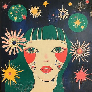 Castelluminism style, Midjourney V6.1: traditional folk art