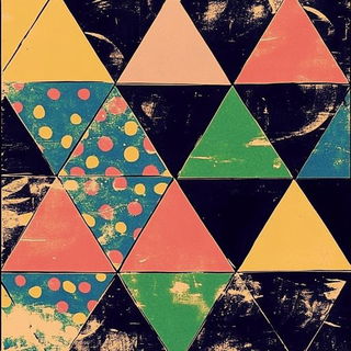 Castelluminism style, Midjourney V6.1: creative pattern composition