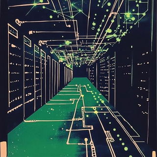 Castelluminism style, Midjourney V6.1: technical infrastructure blueprint schematics