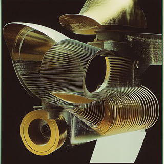 Relieforama style, Midjourney V6.1: abstract 3D render