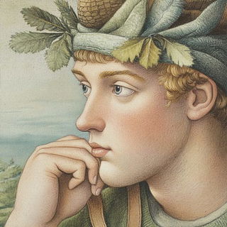 Inkglyphic style, Midjourney V6.1: classical 18th-century oil painting