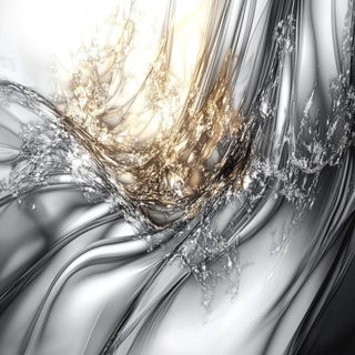 Gilded Cloudfoundry style, Midjourney V6.1: abstract 3D render