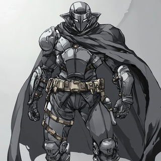 Gilded Cloudfoundry style, Midjourney V6.1: concept art character design of retropunk steam knight