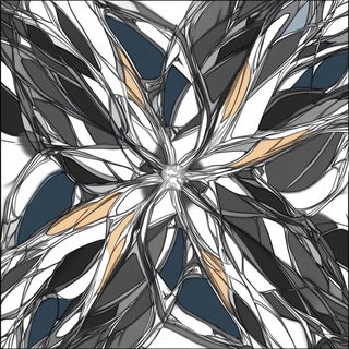 Gilded Cloudfoundry style, Midjourney V6.1: creative pattern composition