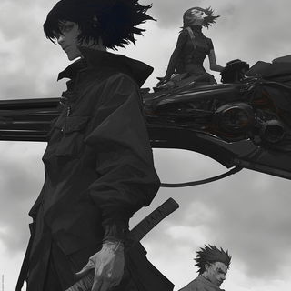 Florafigura style, Midjourney V6.1: black-and-white manga comic strip
