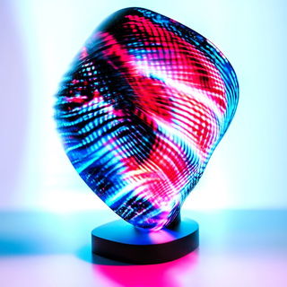 Mooncut Noire style, Midjourney V6.1: abstract 3D render
