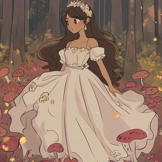 Carminic Cloud Provinces style, Midjourney V6.1: retro fairy-tale illustration
