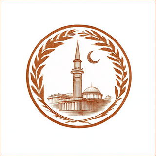 Paintstroke Fablelands style, Midjourney V6.1: bold minimalist logo design for Istanbul city municipal services