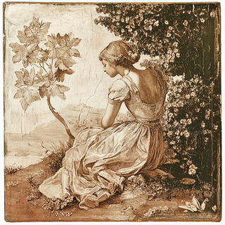 Paintstroke Fablelands style, Midjourney V6.1: classical 18th-century oil painting