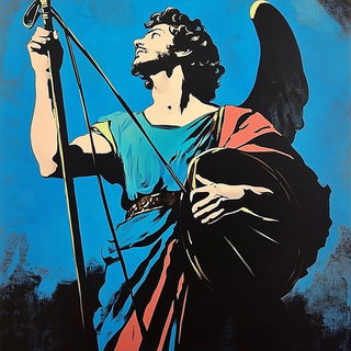 Bluazon style, Midjourney V6.1: classical 18th-century oil painting