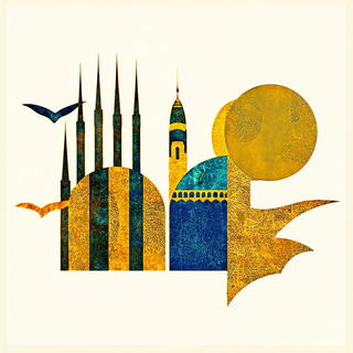 Foliamasonry style, Midjourney V6.1: bold minimalist logo design for Istanbul city municipal services