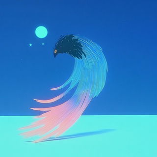 Inkwhisper style, Midjourney V6.1: abstract 3D render