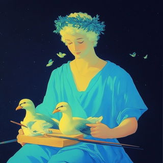 Inkwhisper style, Midjourney V6.1: classical 18th-century oil painting