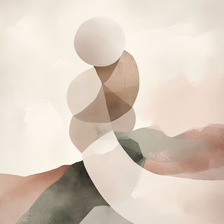 Vitrastorm style, Midjourney V6.1: abstract 3D render
