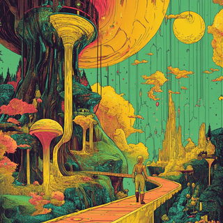 Legendweft style, Midjourney V6.1: retro fairy-tale illustration