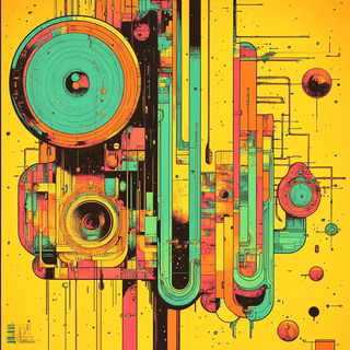 Legendweft style, Midjourney V6.1: typographic composition with large letters