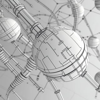 Figureharbour style, Midjourney V6.1: abstract 3D render