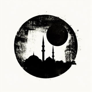Cloudglaze Storyware style, Midjourney V6.1: bold minimalist logo design for Istanbul city municipal services