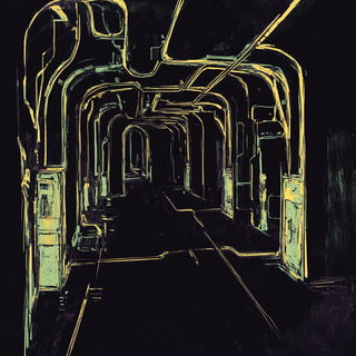 Ornacel style, Midjourney V6.1: technical infrastructure blueprint schematics