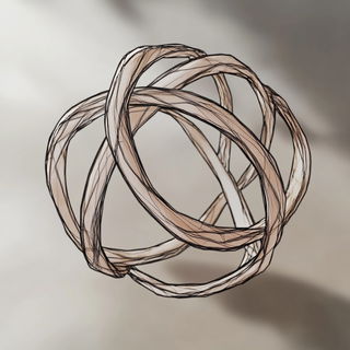 Stormsteel Meridian style, Midjourney V6.1: abstract 3D render