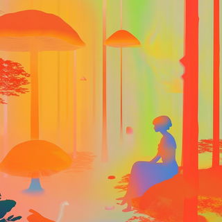 Astralagraphics style, Midjourney V6.1: retro fairy-tale illustration