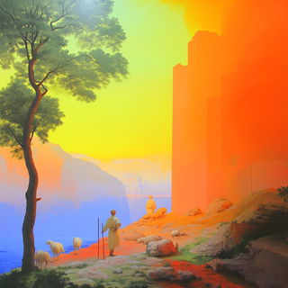 Astralagraphics style, Midjourney V6.1: classical 18th-century oil painting