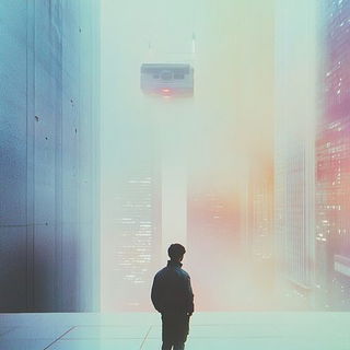 Bandwork Fauve Rail style, Midjourney V6.1: cinematic shot from sci-fi movie