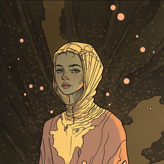 Faunaferrugine style, Midjourney V6.1: photographic portrait of female protagonist